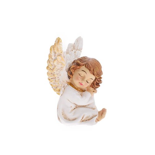 Anjel sediaci bie/zla poly 4*5*7,5cm