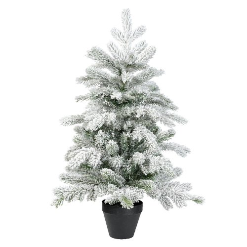 Vianočný stromček grandis mini tree so snehom 51xv75cm