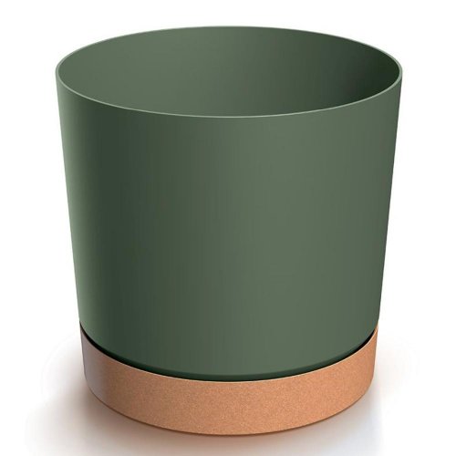 Dpod300 kvetináč tubo pm zelený 29,2xv28,3cm