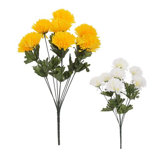 Kytica chryzantéma x9 52cm mix 2f