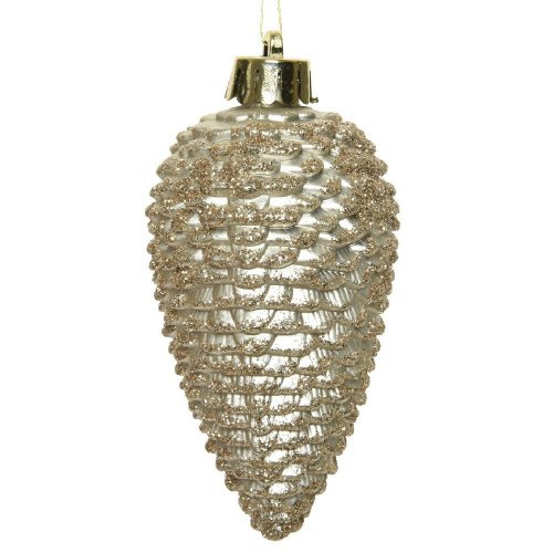 Šišky polyst. perla s/6 pr.4.5x8cm