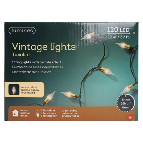 Led svetielka iner/8funk/trbl.efekt /11,90m