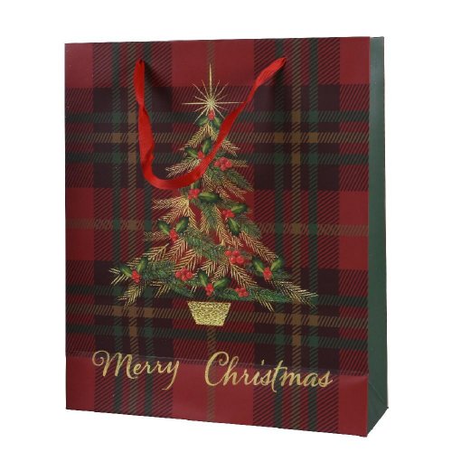 Taška vian.papier xmas v24x18+8cm 461813 - Vianočné dekorácie a ozdoby
