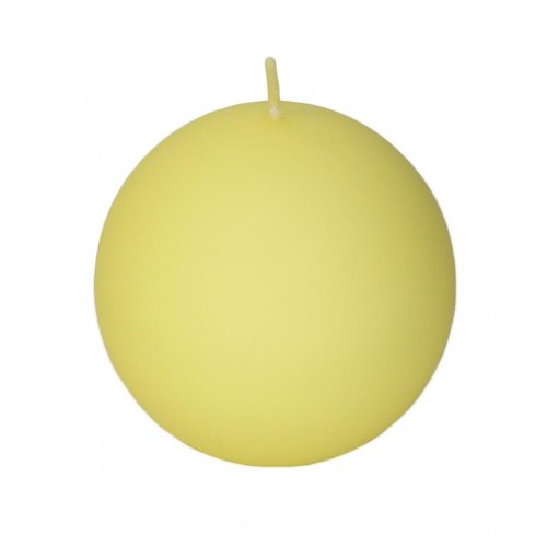 Guľa 80 lak.matná krem citrinova