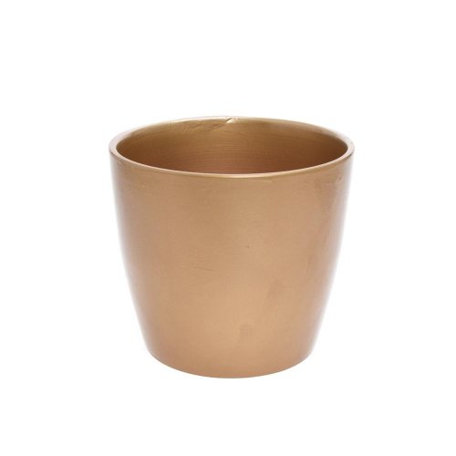 Obal ker. hladký zlatý oro 25xv22cm