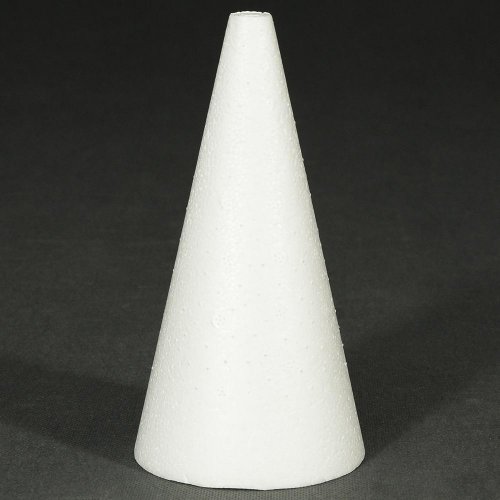 Polystyrén kužeľ 15cm /500/