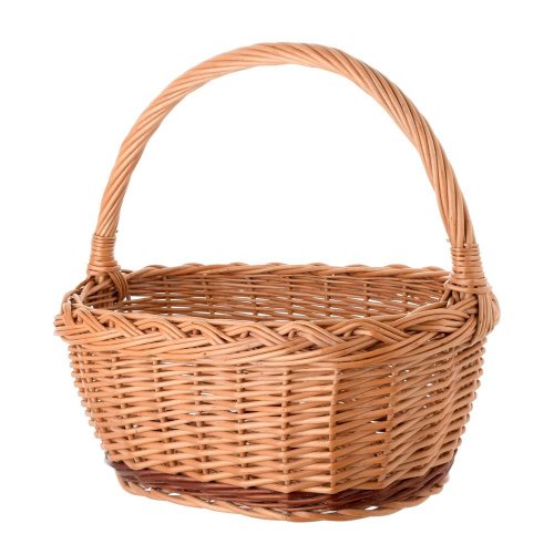 Kôš prútie huby v37/41x29xv18cm zk1040 - Vianočné dekorácie