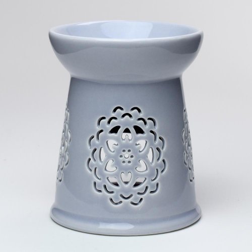 Super cena aroma lampa mandaly fialová porcelán 13cm