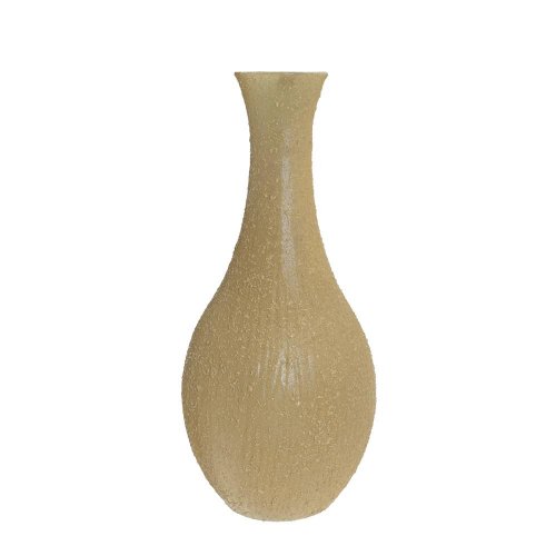 Váza mica decorations dix z recyklovaného skla béžová - v75xh34cm