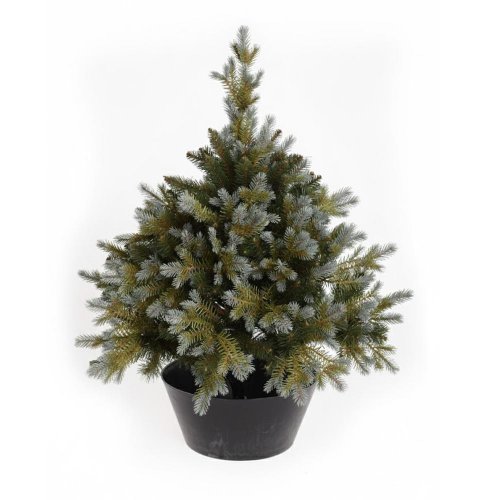 Vianočný strom strieb 3d+mix gh65 v mise 110cm