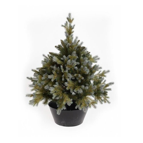 Vianočný strom strieb 3d+mix gh65 v mise 80cm