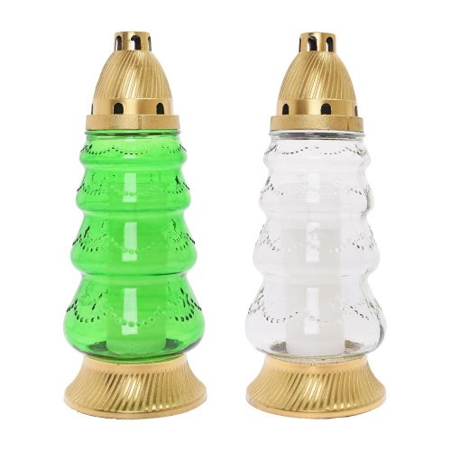 Ch-454 kah.sklo strom zelený,biely 120gr