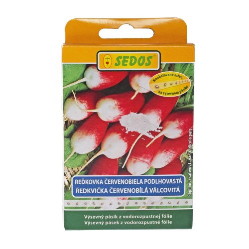 Vp5m reďkovka červ.biela slovana 150s.