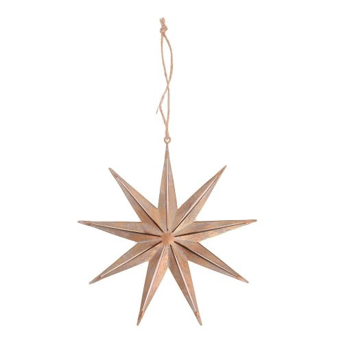 Záves hviedza hne/zla plech 16*16*1cm - Vianočné dekorácie a ozdoby