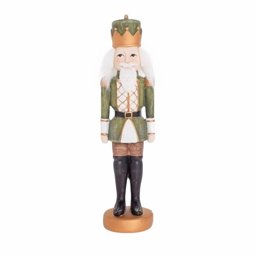 Vojačik zel/zla/kré poly 5,5*5,5*23cm - Vianočné dekorácie