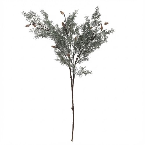 Konár tuja,šišky sivo-zelená 80cm - Umelé kvety