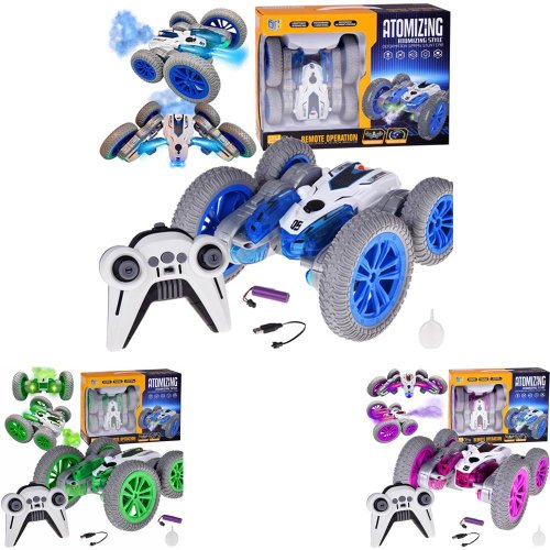 Diaľkovo ovládané super rýchle kaskaderské auto - para a svetlo