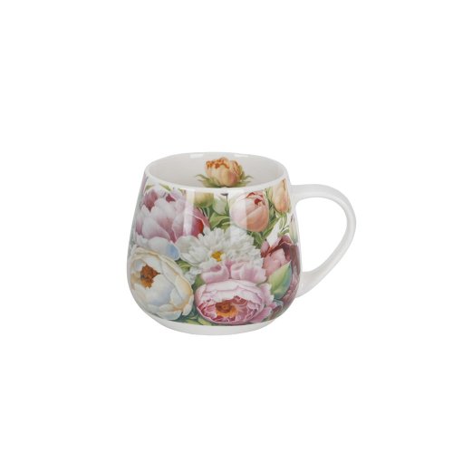 Šálka 430ml peonies