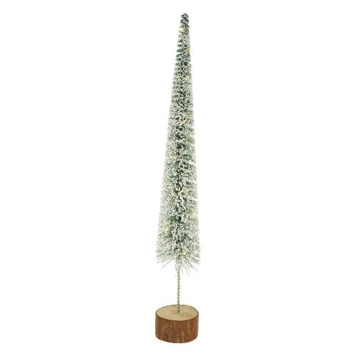 Stromček stojaci zelený zasnežený led 6*58,5cm