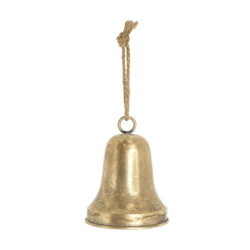 Záves zvonček šampaň plech 13,5*16cm
