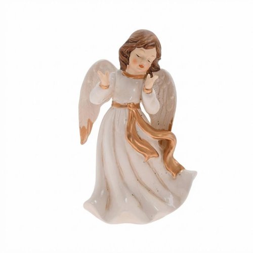 Anjel bie/zla porc. 13,5*10,5*21,5cm