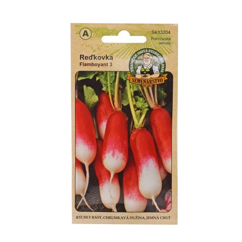 Reďkovka flamboyant 3 4g