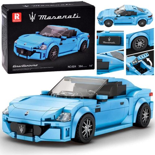 Technické bloky licencované auto maserati gran turismo 384-ele