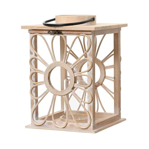 Lampáš drev/ratan veľký