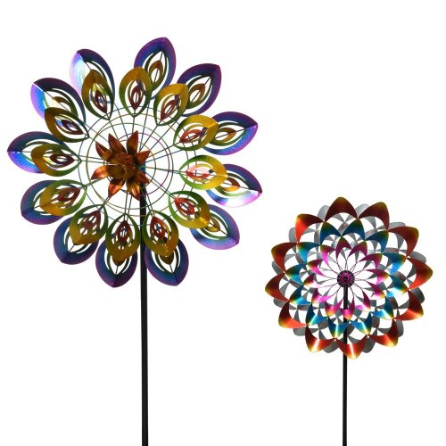 Vrtulka kovová, 2-dielna vonkajšia l.22cm w.61cm h.183cm