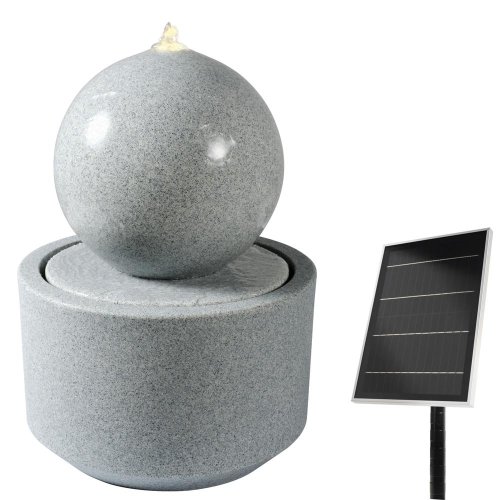 Fontána solár okrúhla vonkaj. v54/pr.40cm