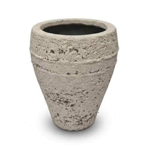 Kv-39 kvetináč umelý kameň crea lime amfora pieskový  54x54x68