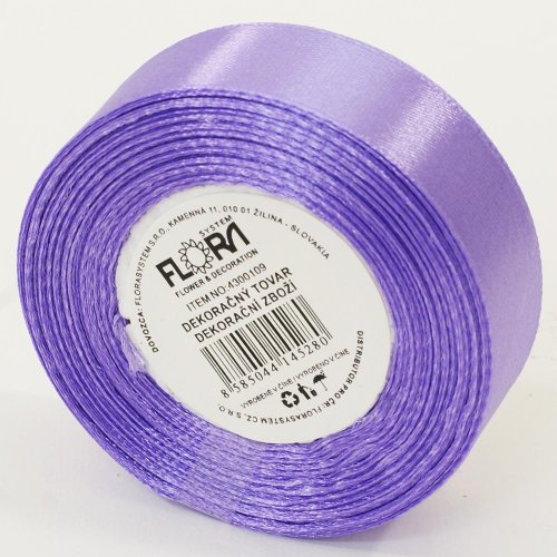 Saten stuha 20mm/15m fialová farba 021