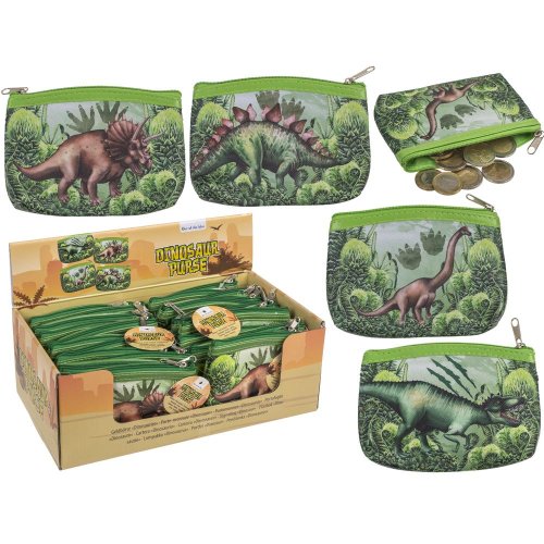 Peňaženka, dinsaour, cca 13 x 9 cm