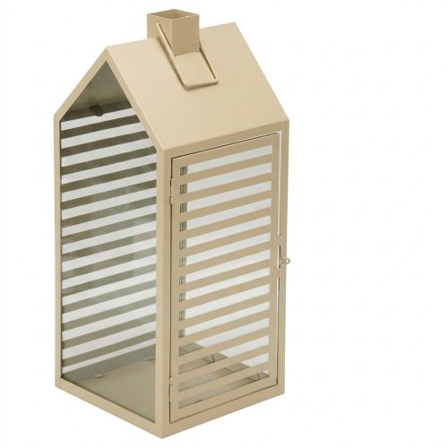 Lampáš dom béžový kov malý nb1251540