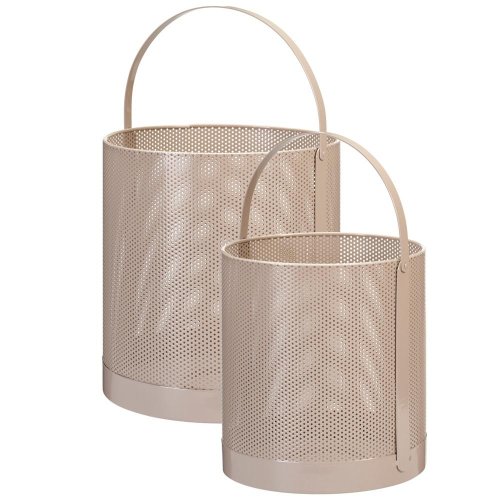 Lampáš kovový s/2 krém