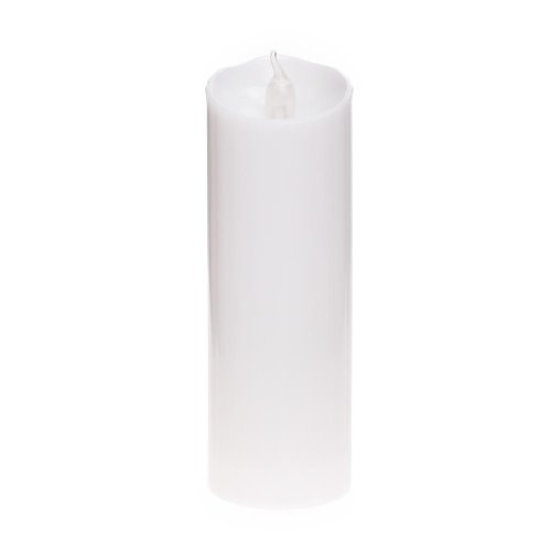 Svet.led s plameňom biela lc5+bat.