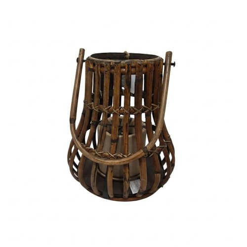 Lampáš kubu ratan hnedý pr.16/23/v32cm