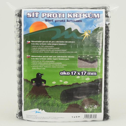 Sieť proti krtom a90 1x5m
