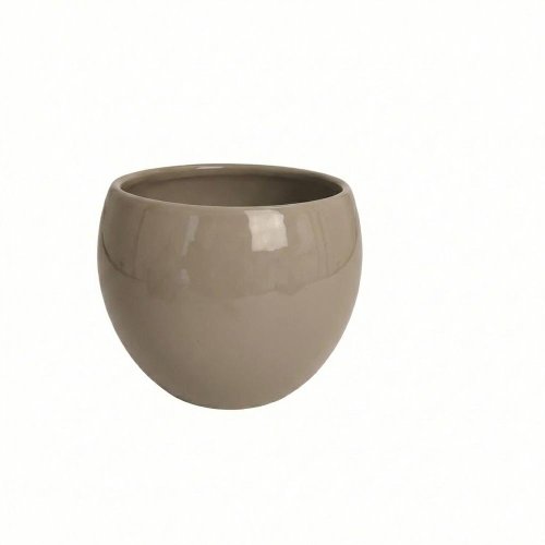 Obal guľa beige grey lesk 510/10cm