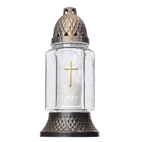 La171 kah.sklo zlatý kríž 80gr