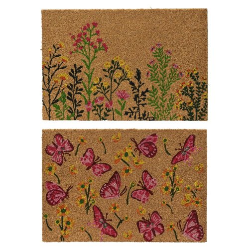 Rohožka kokosová 2-dielna, vnútorná aj vonkajšia 40/60/1.5cm