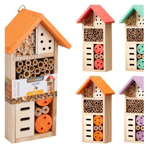 Dom pre hmyz13x8,5x26cm 4ass