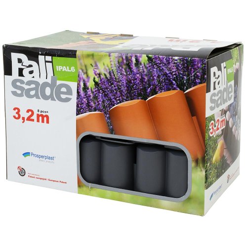 Ipal6 palisáda szary 3,02mxh10cm