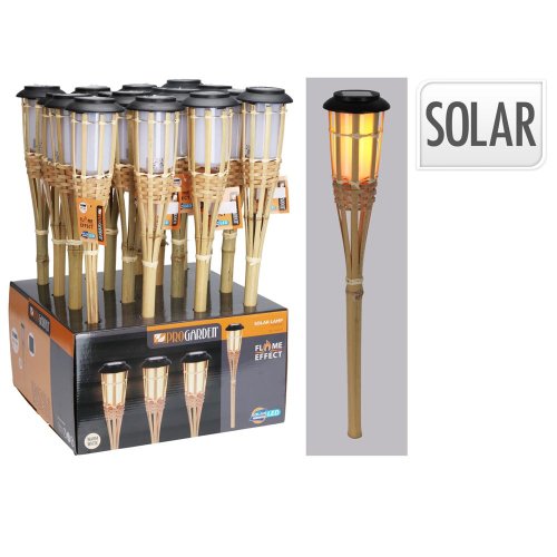 Solárne svetlo zápich pp bambus v54cm