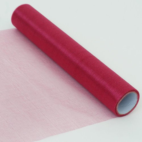 Organza rolka 32cmx6m farba 21 cyklamenová tm.