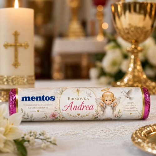 Mentos dražé k 1. svatému přijímání / birmovce