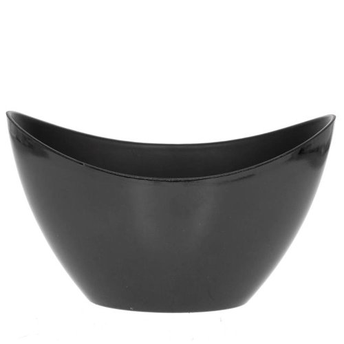 Loďka plast 24x10x14cm čierna