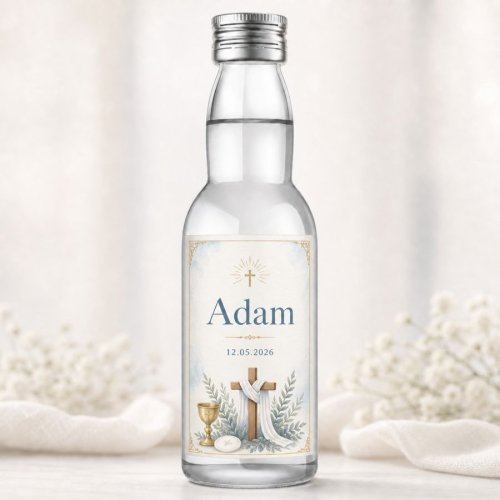 Mini fľaštička alkoholu na krstiny