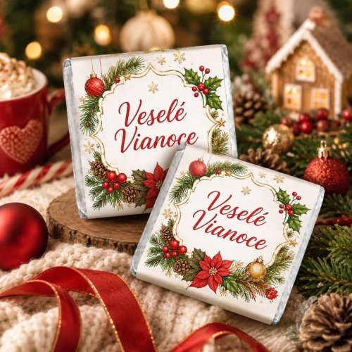 Vianočné čokoládky, santa