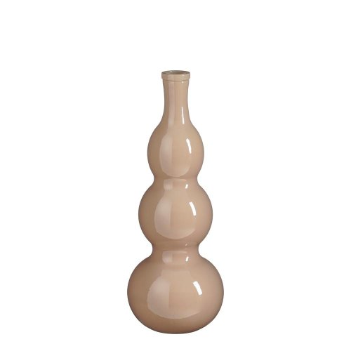 Váza sklo benito farba sv hnedá v45/pr.17cm